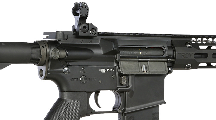 King Arms / EMG Troy Industries M4 SOCC 10.5 CQB Vollmetall S-AEG 6mm BB schwarz Bild 8