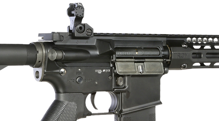 King Arms / EMG Troy Industries M4 SOCC 15 Carbine Vollmetall S-AEG 6mm BB schwarz Bild 8