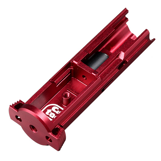 C&C Tac CNC 7075 Aluminium BlowBack Unit Infinity Lightweight f. Action Army AAP-01 rot Bild 4