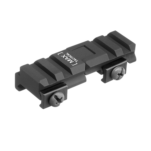 MAX Tactical Scope Riser / RAS Fix III 21mm Zielgerterhhung 2-teilig schwarz Bild 1