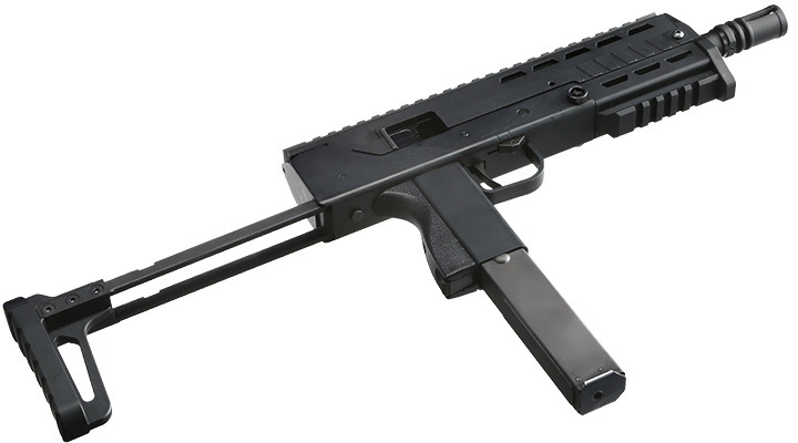 Versandrcklufer King Arms / KWA M11 mit PDW CNC Aluminium Kit NS2-System GBB 6mm BB schwarz Bild 5