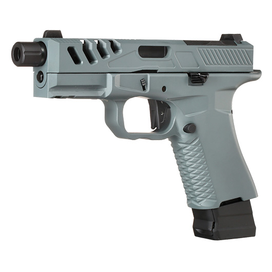 APS / EMG F1 Firearms BSF19 Vollmetall GBB 6mm BB grau