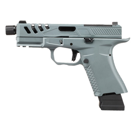 APS / EMG F1 Firearms BSF19 Vollmetall GBB 6mm BB grau Bild 1