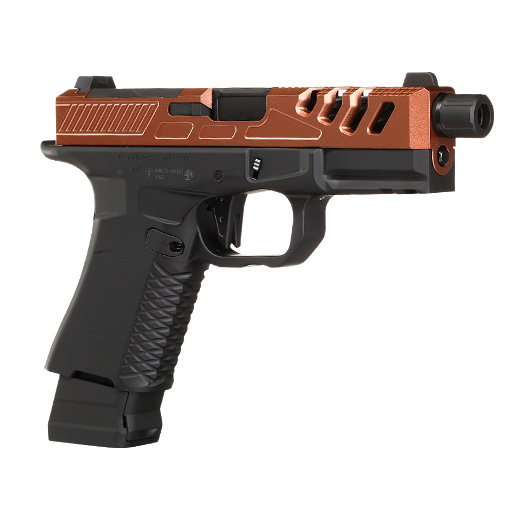 APS / EMG F1 Firearms BSF19 Vollmetall GBB 6mm BB bronze Bild 7