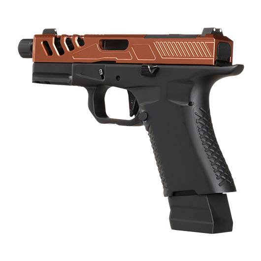 APS / EMG F1 Firearms BSF19 Vollmetall GBB 6mm BB bronze Bild 8