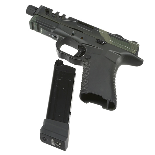 APS / EMG F1 Firearms BSF19 Vollmetall GBB 6mm BB Multicam Black Bild 6