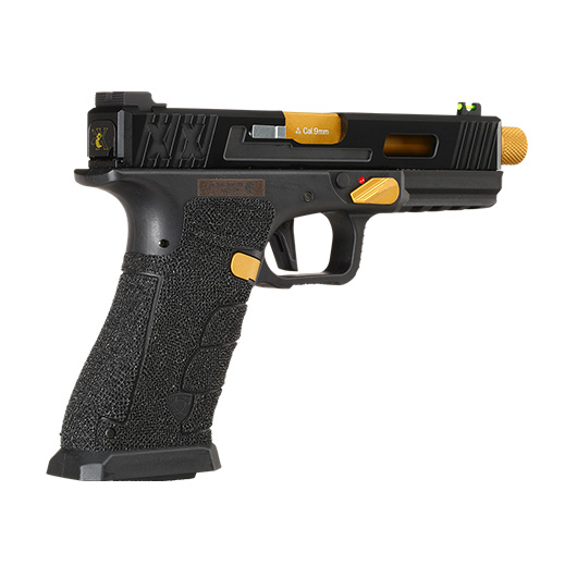 APS BumbleBee XX D-Mod mit Metallschlitten GBB 6mm BB schwarz / gold - Standard Edition Bild 4