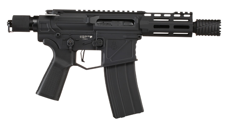 APS M4 X1 Xtreme Pistol Vollmetall GBox CO2BB 6mm BB schwarz Bild 2