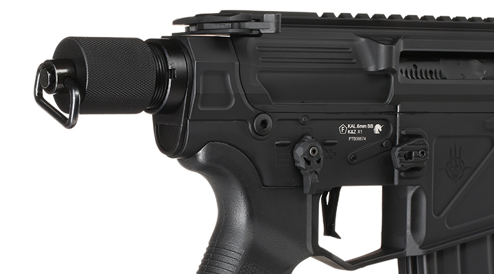 APS M4 X1 Xtreme Pistol Vollmetall GBox CO2BB 6mm BB schwarz Bild 9