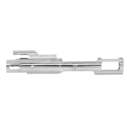 King Arms Zink-Aluminium Bolt-Carrier ohne Nozzle Set chrome f. King Arms 9mm GBB Serie Bild 2