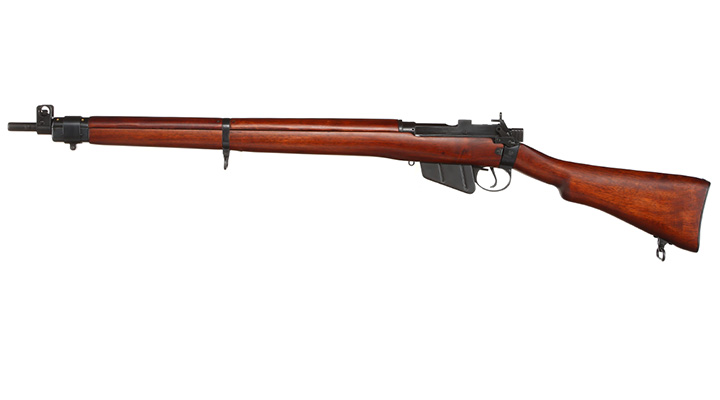 Ares Lee-Enf. SMLE No.4 MK1 Stahl Bolt-Action Gewehr 6mm BB Echtholz + Waffenkiste Bild 1