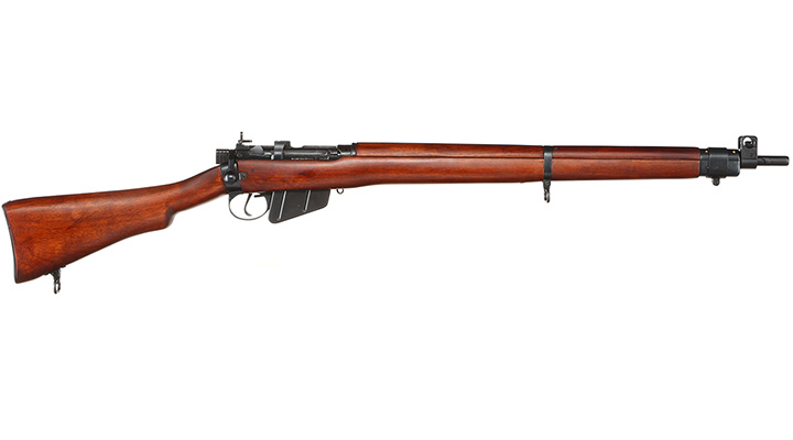 Ares Lee-Enf. SMLE No.4 MK1 Stahl Bolt-Action Gewehr 6mm BB Echtholz + Waffenkiste Bild 2