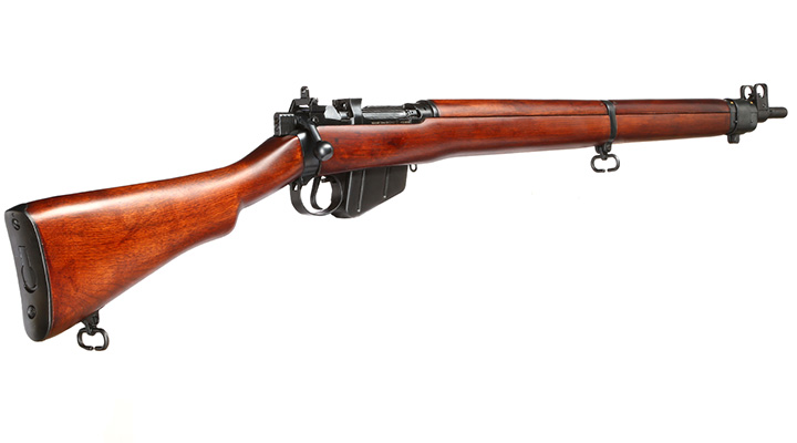 Ares Lee-Enf. SMLE No.4 MK1 Stahl Bolt-Action Gewehr 6mm BB Echtholz + Waffenkiste Bild 3