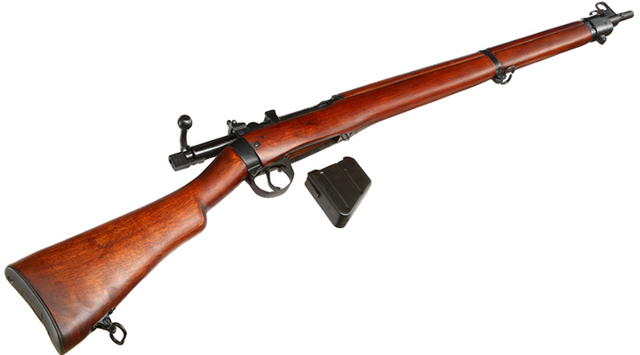 Ares Lee-Enf. SMLE No.4 MK1 Stahl Bolt-Action Gewehr 6mm BB Echtholz + Waffenkiste Bild 5