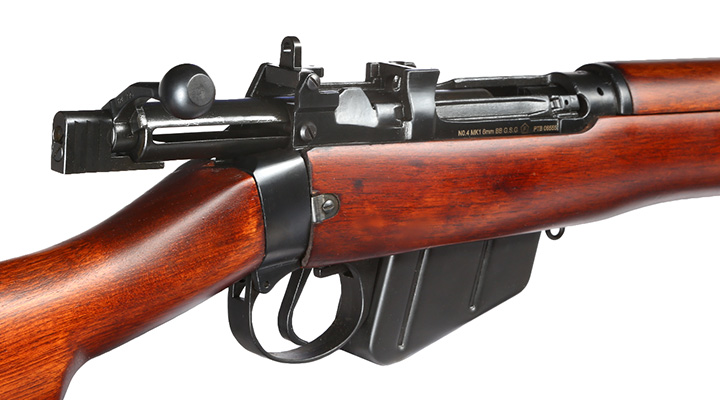 Ares Lee-Enf. SMLE No.4 MK1 Stahl Bolt-Action Gewehr 6mm BB Echtholz + Waffenkiste Bild 9