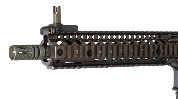GHK Colt / Daniel Defense MK18 MOD1 Vollmetall Gas-Blow-Back 6mm BB Dualtone - Forged Receiver Edition Bild 6