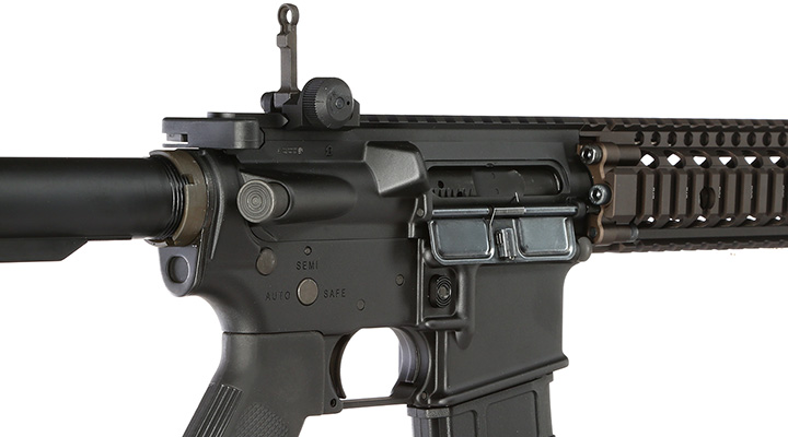 GHK Colt / Daniel Defense MK18 MOD1 Vollmetall Gas-Blow-Back 6mm BB Dualtone - Forged Receiver Edition Bild 8