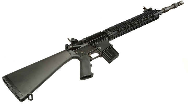 GHK Colt MK12 Mod 1 SPR Vollmetall Gas-Blow-Back 6mm BB schwarz - Forged Receiver Edition Bild 4