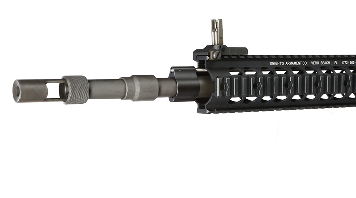 GHK Colt MK12 Mod 1 SPR Vollmetall Gas-Blow-Back 6mm BB schwarz - Forged Receiver Edition Bild 5