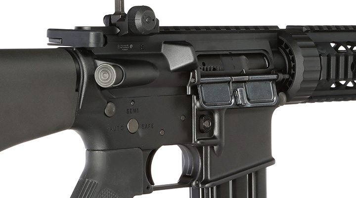 GHK Colt MK12 Mod 1 SPR Vollmetall Gas-Blow-Back 6mm BB schwarz - Forged Receiver Edition Bild 7