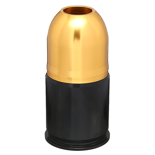 ASG 40mm Vollmetall Hlse / Einlegepatrone f. 65 6mm BBs gold inkl. 10 Abdeckkappen Bild 4