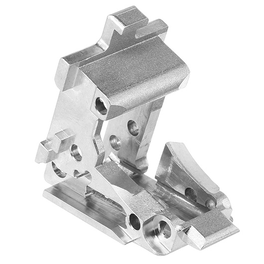 CowCow CNC Edelstahl Hammer Housing f. Action Army AAP-01 GBB Pistolen silber Bild 4