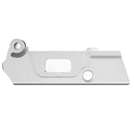 CowCow CNC 7075 Aluminium Trigger Housing f. Action Army AAP-01 GBB Pistolen silber Bild 2