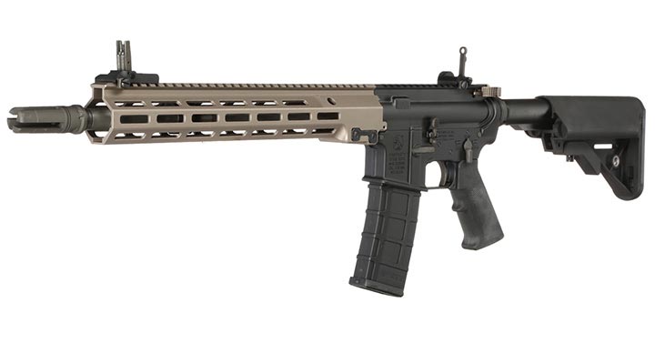 GHK Colt MK16 14.5 URGI Vollmetall Gas-Blow-Back 6mm BB Dualtone - Forged Receiver Edition