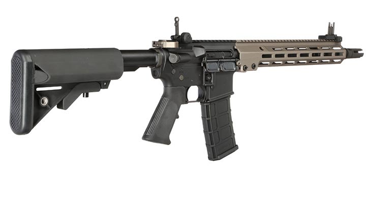 GHK Colt MK16 14.5 URGI Vollmetall Gas-Blow-Back 6mm BB Dualtone - Forged Receiver Edition Bild 3