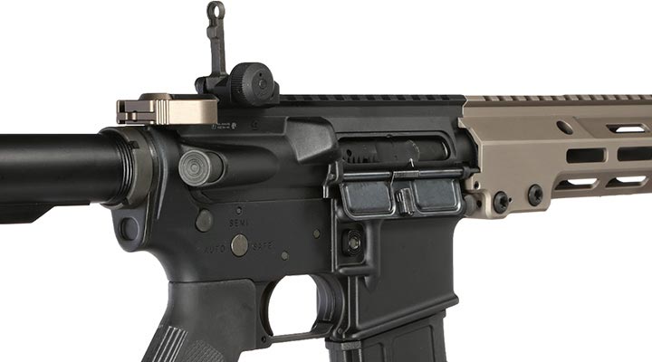 GHK Colt MK16 14.5 URGI Vollmetall Gas-Blow-Back 6mm BB Dualtone - Forged Receiver Edition Bild 8