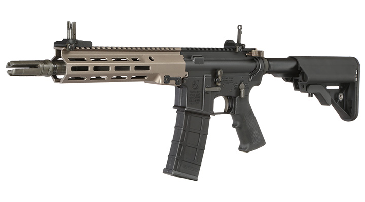 GHK Colt MK16 10.3 URGI Vollmetall Gas-Blow-Back 6mm BB Dualtone - Forged Receiver Edition