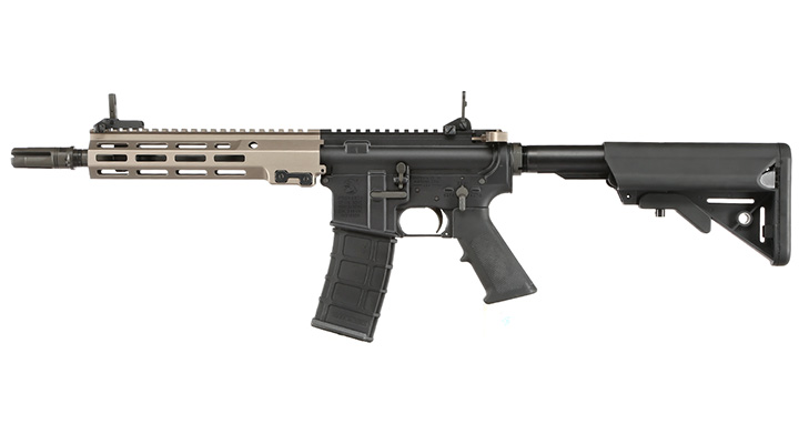 GHK Colt MK16 10.3 URGI Vollmetall Gas-Blow-Back 6mm BB Dualtone - Forged Receiver Edition Bild 1