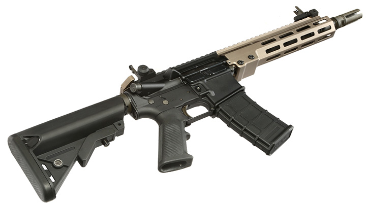 GHK Colt MK16 10.3 URGI Vollmetall Gas-Blow-Back 6mm BB Dualtone - Forged Receiver Edition Bild 4