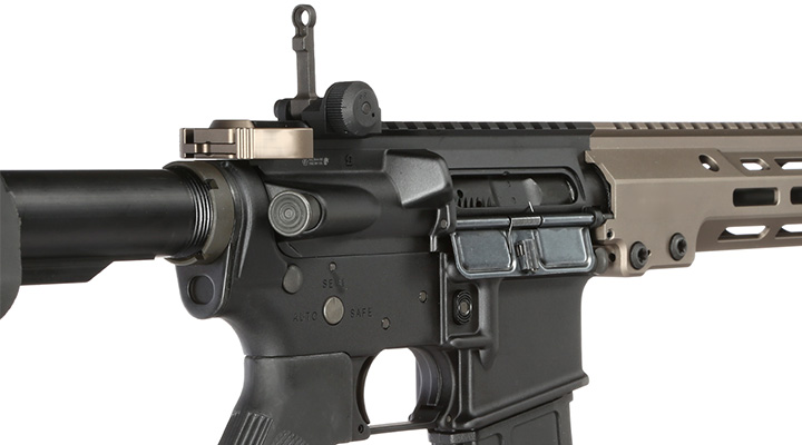 GHK Colt MK16 10.3 URGI Vollmetall Gas-Blow-Back 6mm BB Dualtone - Forged Receiver Edition Bild 8