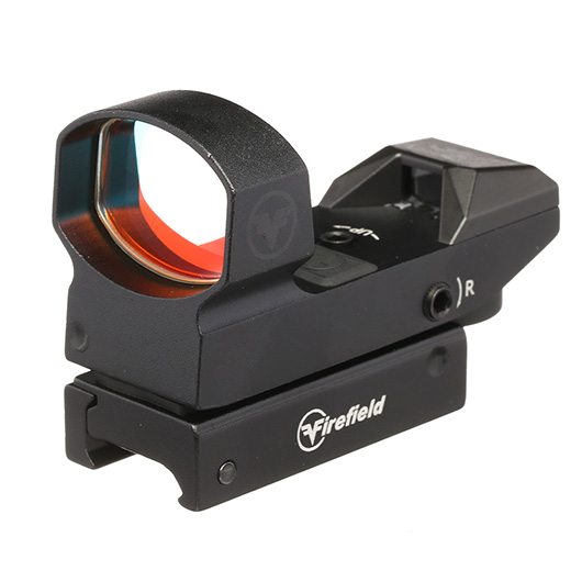 Firefield Impact Reflex Sight Red-Dot mit 4 Absehen LPZ inkl. 20 - 22mm Halterungen schwarz
