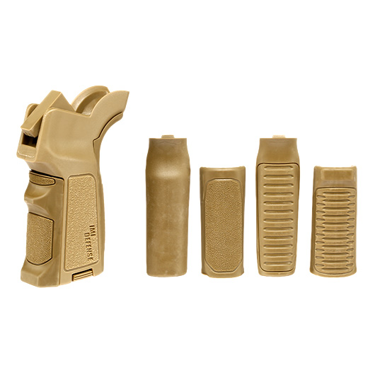 IMI M4 / M16 CG-2 Pistol Grip Griffstck mit Wechseleinstzen Tan f. VFC / WE / WA M4 GBB Serie