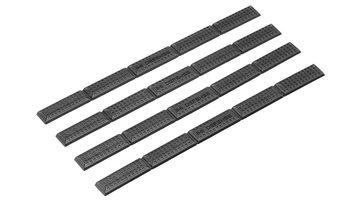 IMI M-LOK Soft Polymer Rail Cover Set (4 Stck) schwarz