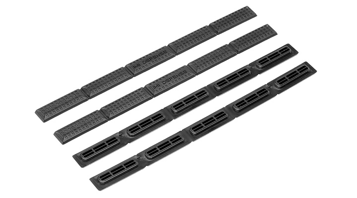 IMI M-LOK Soft Polymer Rail Cover Set (4 Stck) schwarz Bild 1