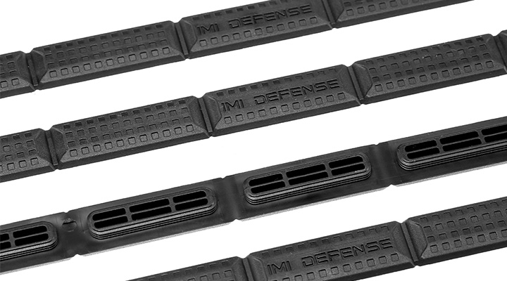 IMI M-LOK Soft Polymer Rail Cover Set (4 Stck) schwarz Bild 2