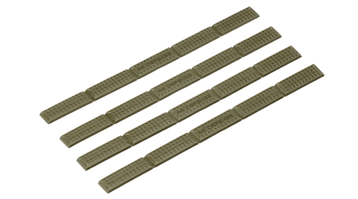 IMI M-LOK Soft Polymer Rail Cover Set (4 Stck) oliv