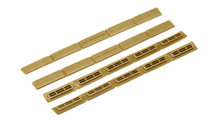 IMI M-LOK Soft Polymer Rail Cover Set (4 Stck) Tan Bild 1