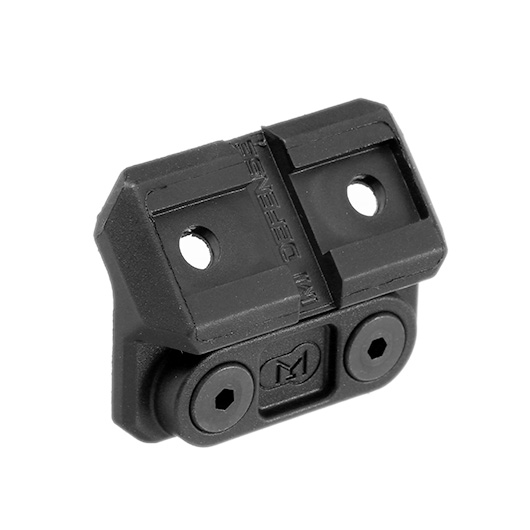 IMI M-LOK 45 Grad Offset Mount Polymer Halterung mit 21mm Schiene schwarz