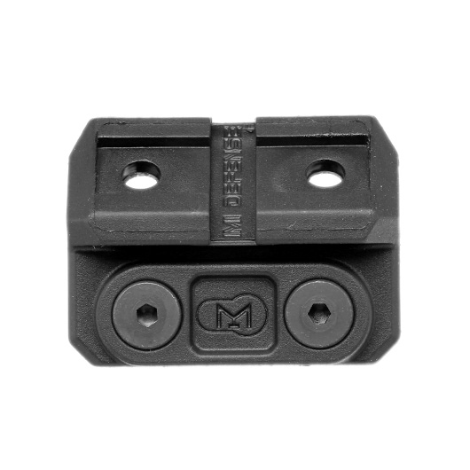 IMI M-LOK 45 Grad Offset Mount Polymer Halterung mit 21mm Schiene schwarz Bild 2