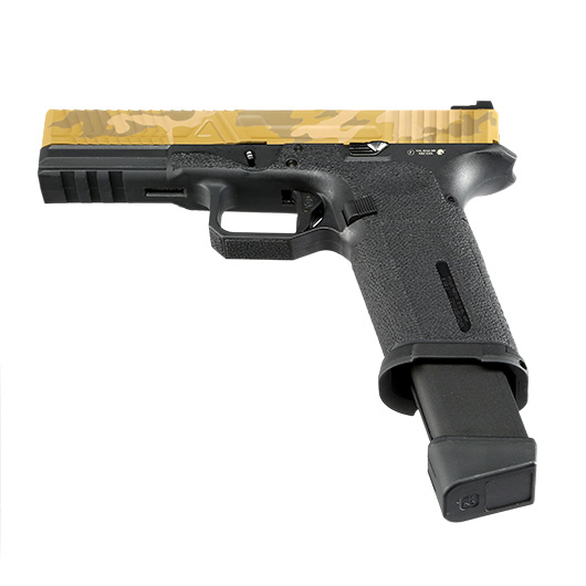 RWA Agency Arms EXA mit Metallschlitten Gas-Blow-Back 6mm BB Cerakote Multicam Arid Limited Edition Bild 5