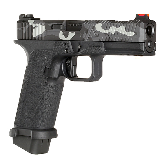 RWA Agency Arms EXA mit Metallschlitten Gas-Blow-Back 6mm BB Cerakote Stealth Camo Limited Edition Bild 7