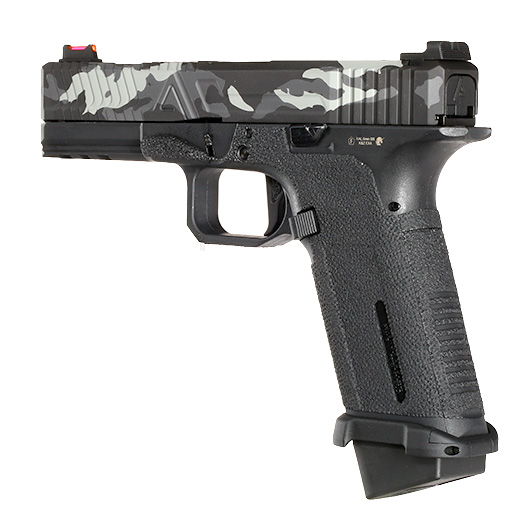 RWA Agency Arms EXA mit Metallschlitten Gas-Blow-Back 6mm BB Cerakote Stealth Camo Limited Edition Bild 8