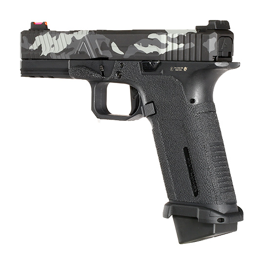 RWA Agency Arms EXA mit Metallschlitten Gas-Blow-Back 6mm BB Cerakote Stealth Camo Limited Edition Bild 8