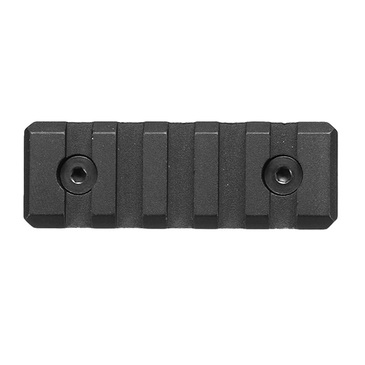 Firefield Edge Series KeyMod 21mm Aluminium Adapterschiene 5 Slot / 61mm schwarz Bild 2