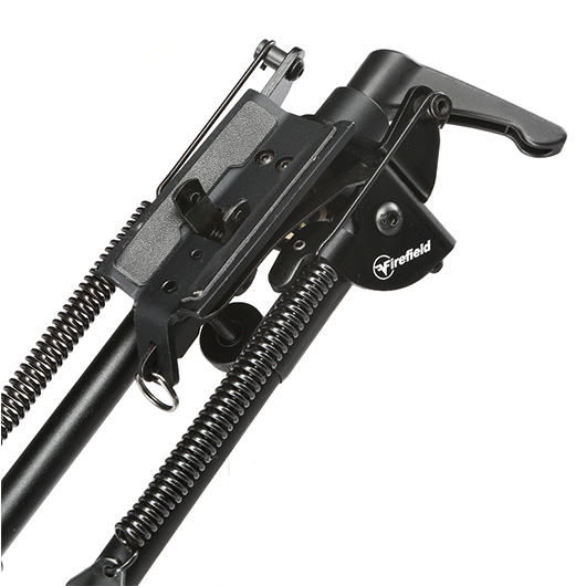 Firefield Stronghold Metall Zweibein 275 - 420 mm mit Gummife und 20 - 22mm- / Sniper-Halterung schwarz Bild 3