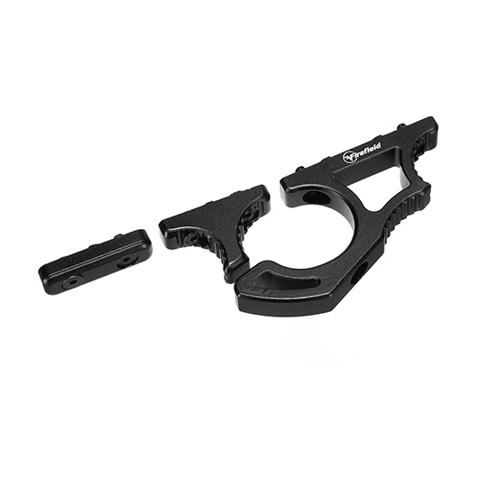 Firefield KeyMod Aluminium Rival XL Skeletonized Foregrip Frontgriff schwarz Bild 2